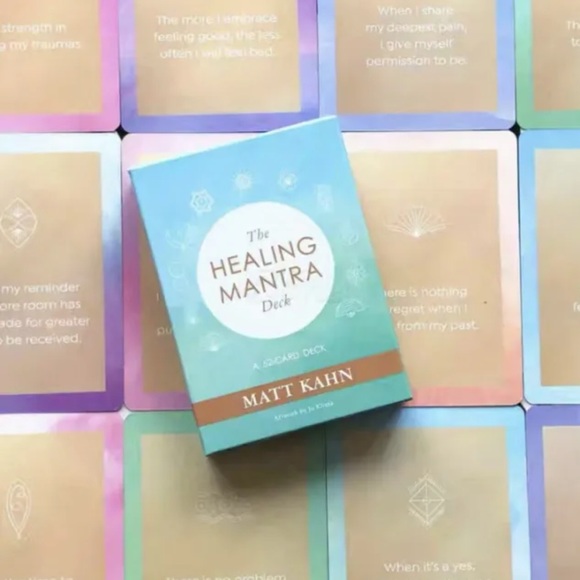 The Healing Mantra Deck A 52-Card Deck Format Cards Cards Oracle Fortune Teller - Picture 2 of 15